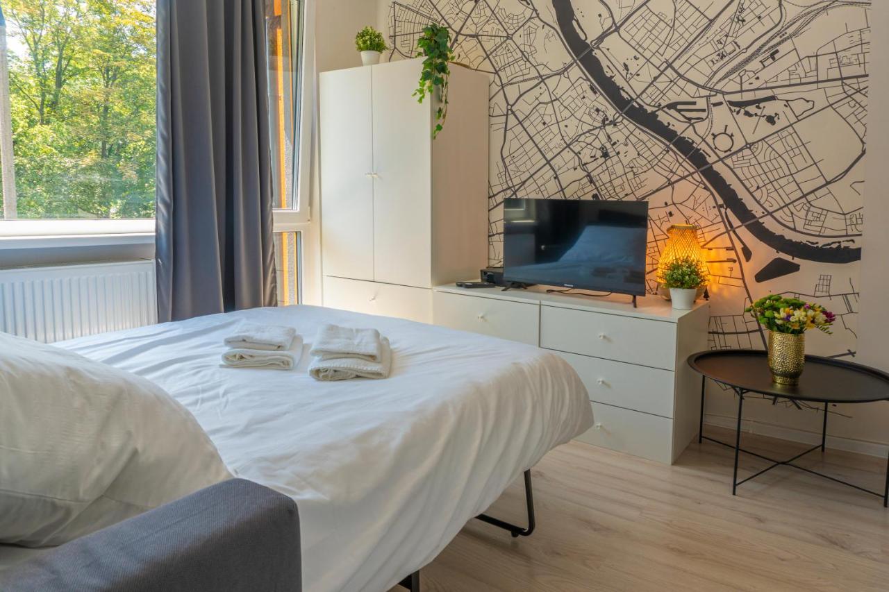 Batorego 18 - White - 450M Stacja Metra Pola Mokotowskie, 800M Biblioteka Narodowa, 20M Piekny Park Pola Mokotowskie, 800M Do Sgh - Wifi - Smart Tv - Good Apartments Warschau Exterior foto